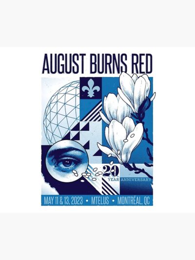 White Flower Eye Tapestry Official August Burns Red Merch