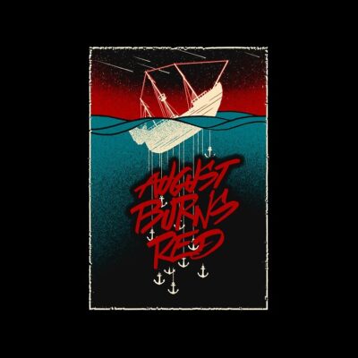 Graphic August Burns Thrill Seeker Black Metal Tote Bag Official August Burns Red Merch