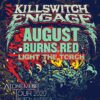 August Tour Light Burns The Torch Red 2020 Berantakin Tote Bag Official August Burns Red Merch