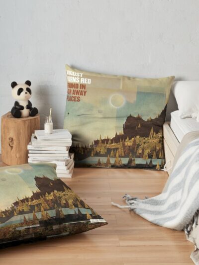 Found In Far Away Places Throw Pillow Official August Burns Red Merch